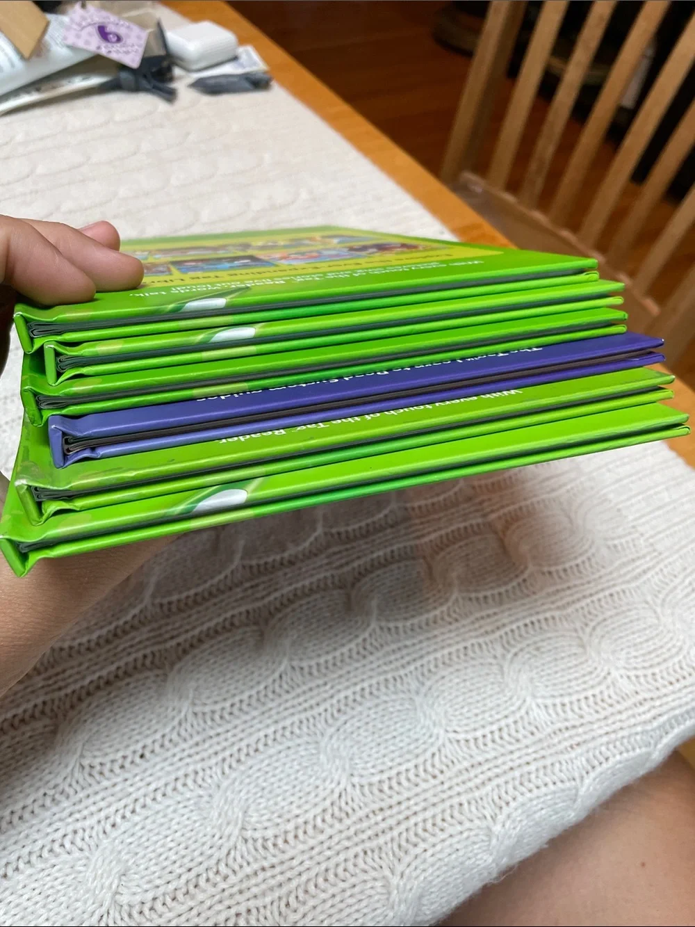 Leapfrog tag reading